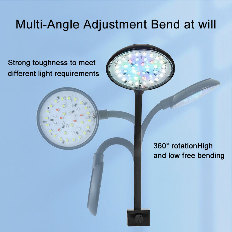 USB 수족관 LED 램프 물고기 탱크 조명 장식 수생 - Aquarium Fish Enrichment 리뷰 및 가격