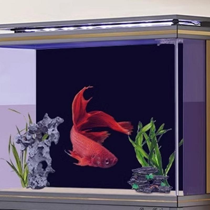 블랙 수족관 배경 벽지 PVC 어항 정적 클링 스티커, - Aquarium Fish Poster 리뷰 및 가격