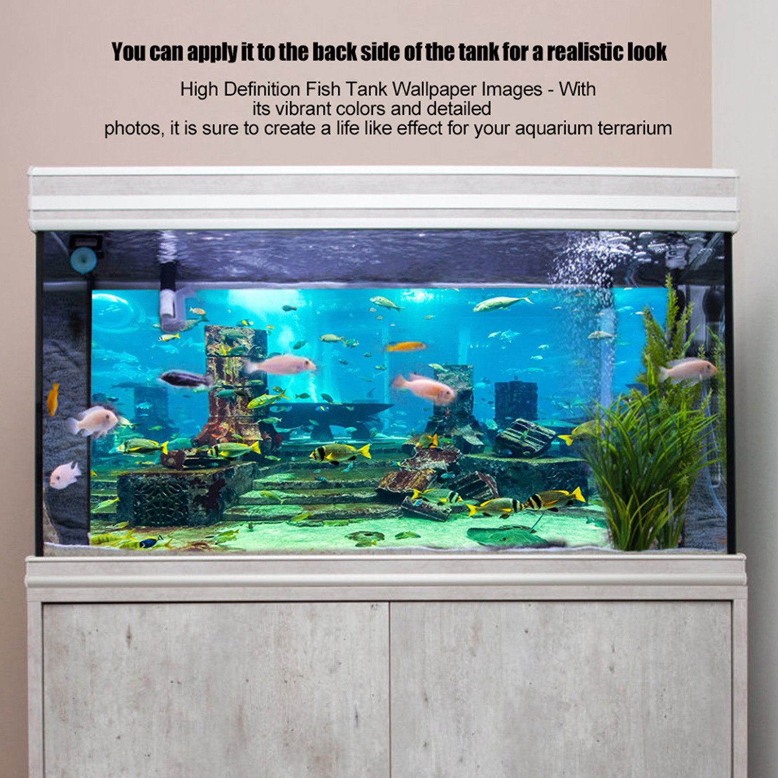 산호 수족관 배경 수중 포스터, 물고기 탱크 벽 장식  - Aquarium Fish Poster 리뷰 및 가격