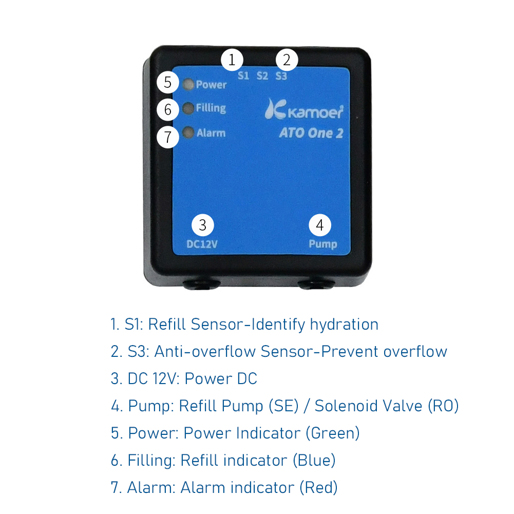 Kamoer 스마트 수족관 자동 물 보충기, 어항용 광 - Aquarium Auto Top Off 리뷰 및 가격