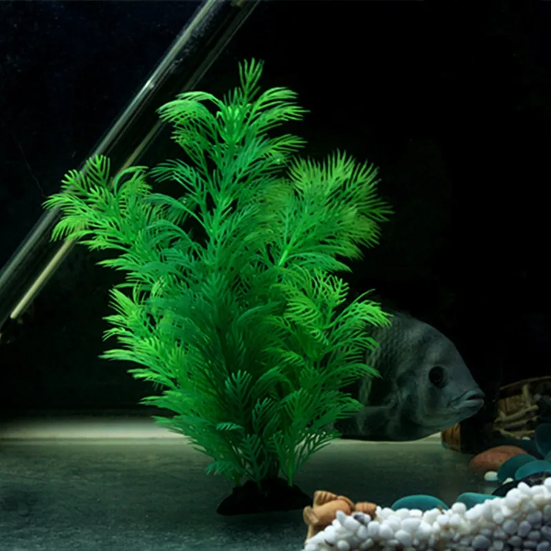 인공 수족관 장식 식물 수중 물 잔디 수족관 장식을위한 - Aquarium Fish Enrichment 리뷰 및 가격