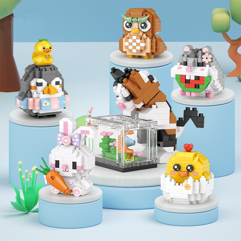귀여운 동물 고양이 물고기 탱크 빌딩 블록 키트, 소녀 - Aquarium Fish Game 리뷰 및 가격