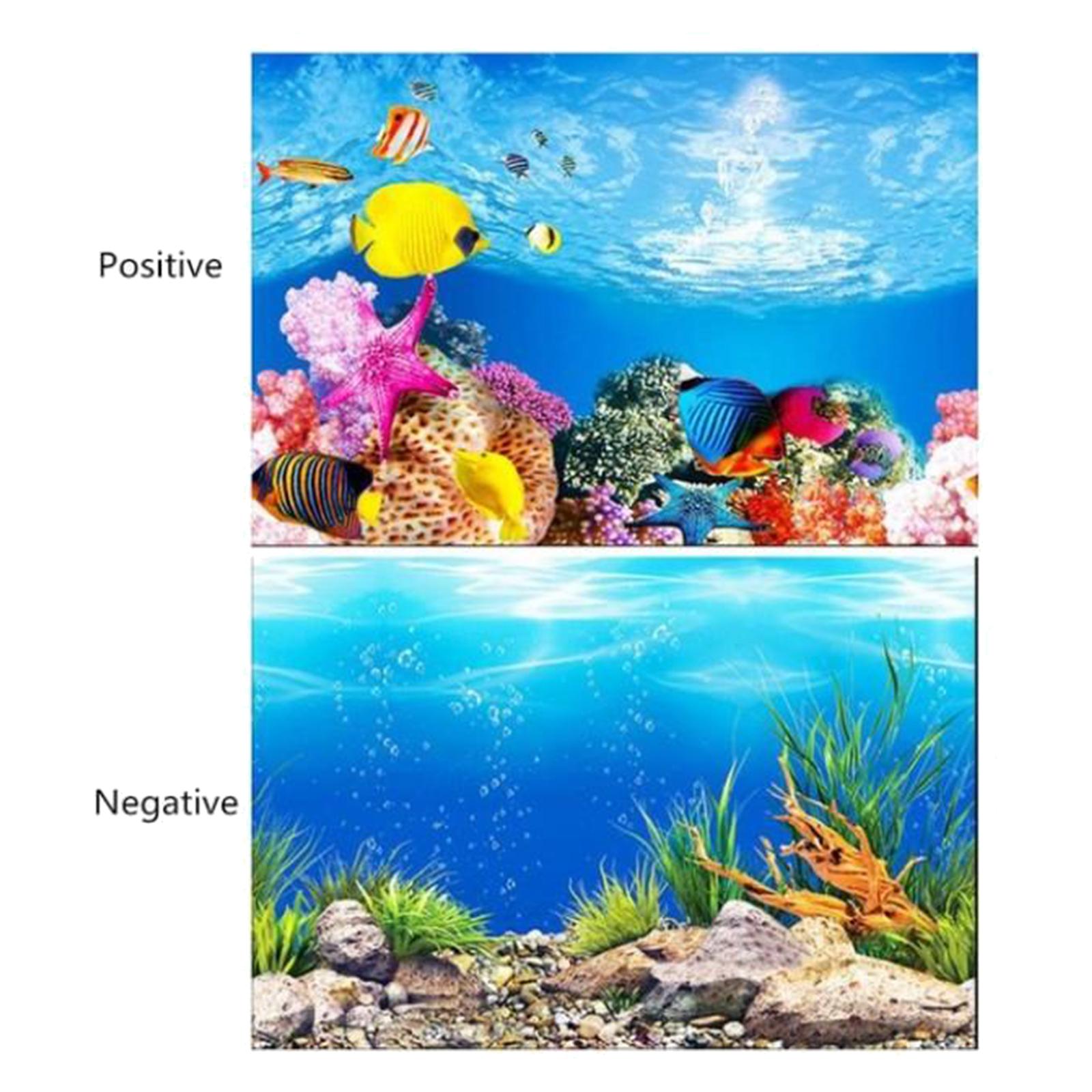 3D 효과 수족관 배경 포스터 어항 배경 장식 - Aquarium Fish Poster 리뷰 및 가격