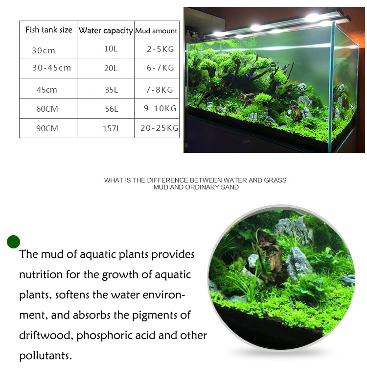수족관 식물 씨앗 토양 어항 기판 모래 토양 비료 진흙 - Aquarium Fish Land 리뷰 및 가격