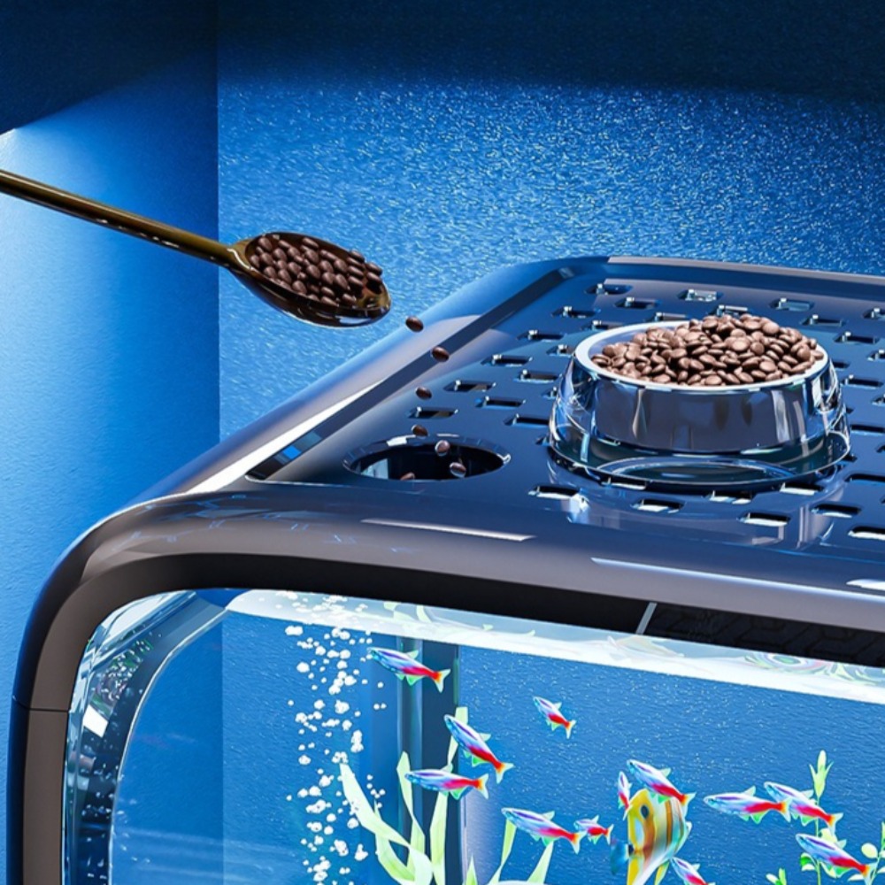 투명 고급 어항, 내구성 좋은 거실 장식, 소형 금붕어 - Aquarium Fish Enrichment 리뷰 및 가격