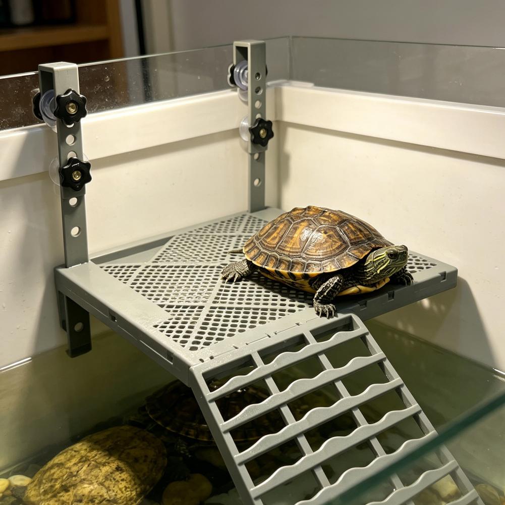 수족관 장식용 고형형 거치형 거북이 일광욕 플랫폼, 흡 - Aquarium Fish Land 리뷰 및 가격